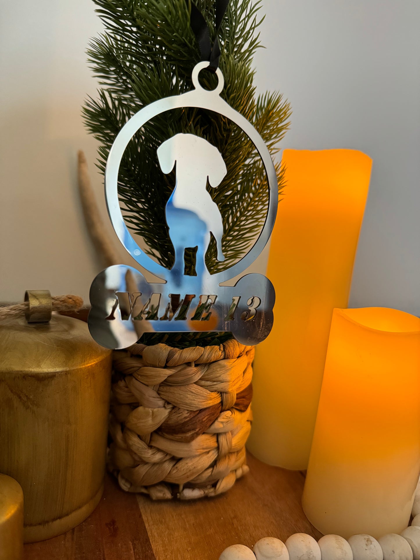 Christmas Tree Ornament- Dog #13