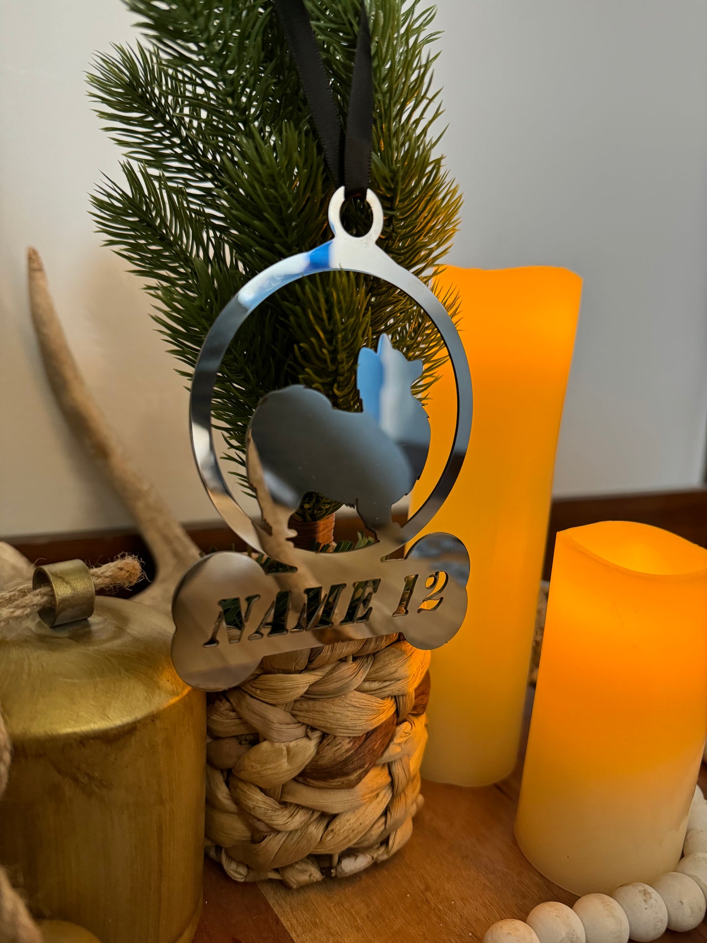 Christmas Tree Ornament- Dog #12