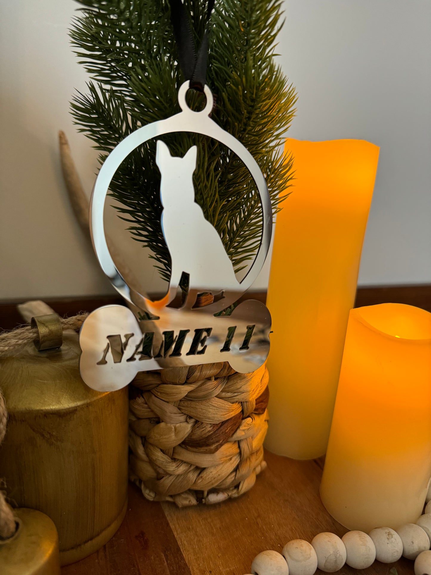 Christmas Tree Ornament- Dog #11