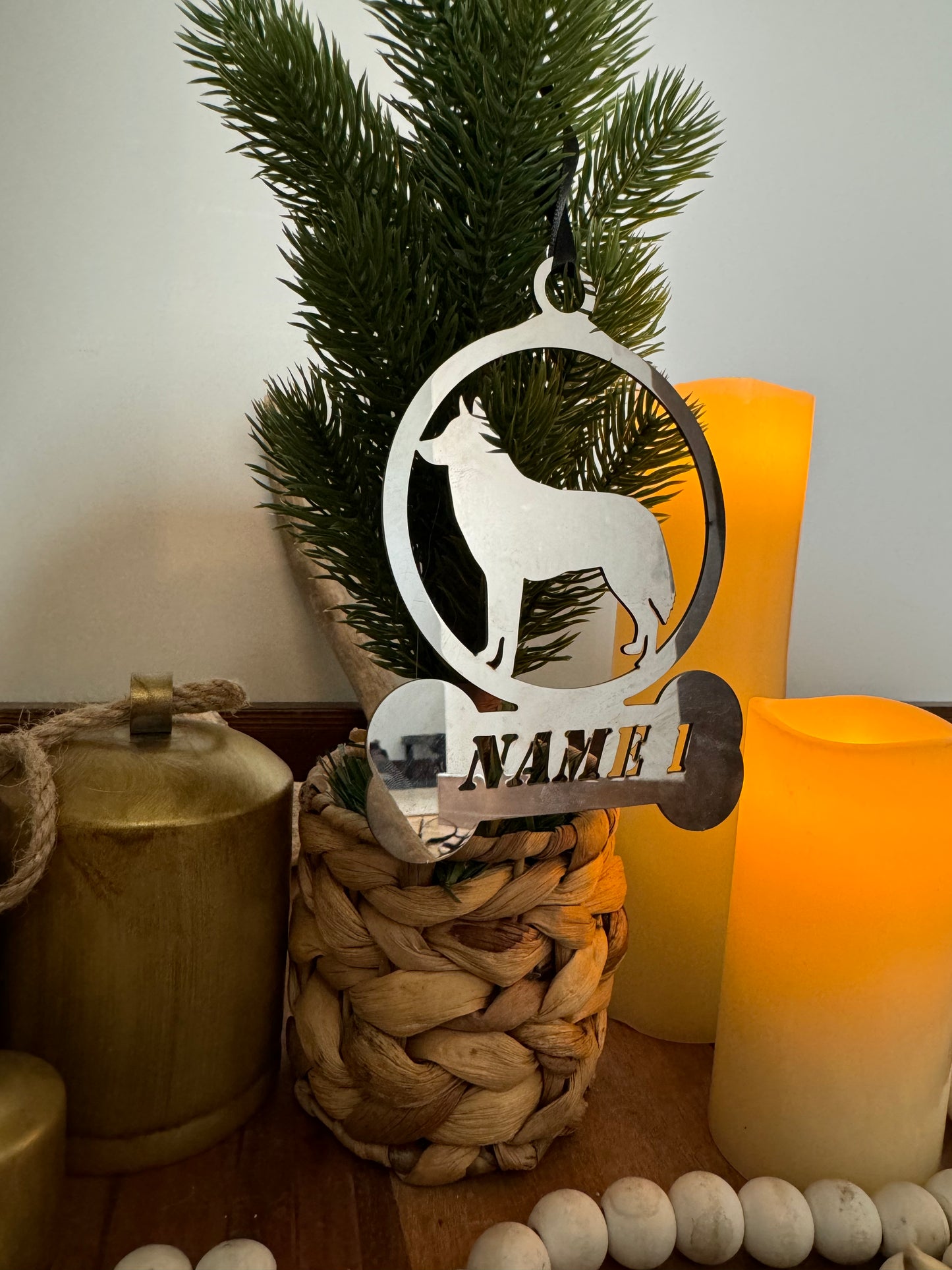 Christmas tree ornament - Dog #1