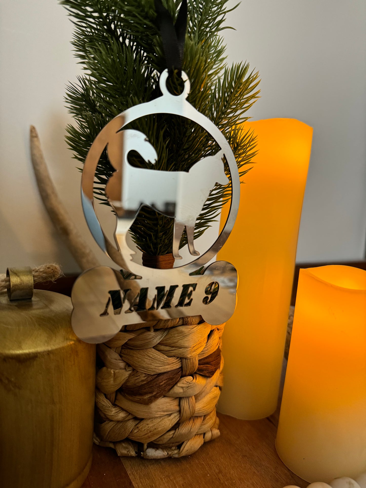 Christmas Tree Ornament- Dog #9