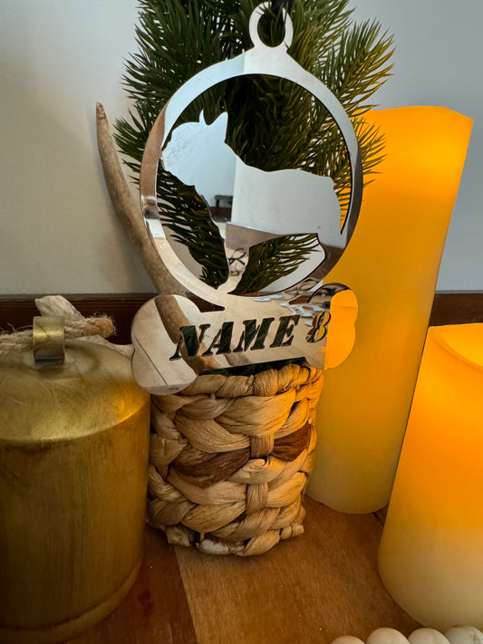 Christmas Tree Ornaments- Dog #8