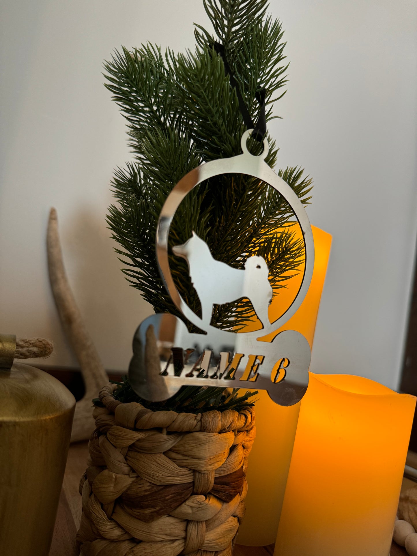 Christmas Tree Ornaments- Dog #6