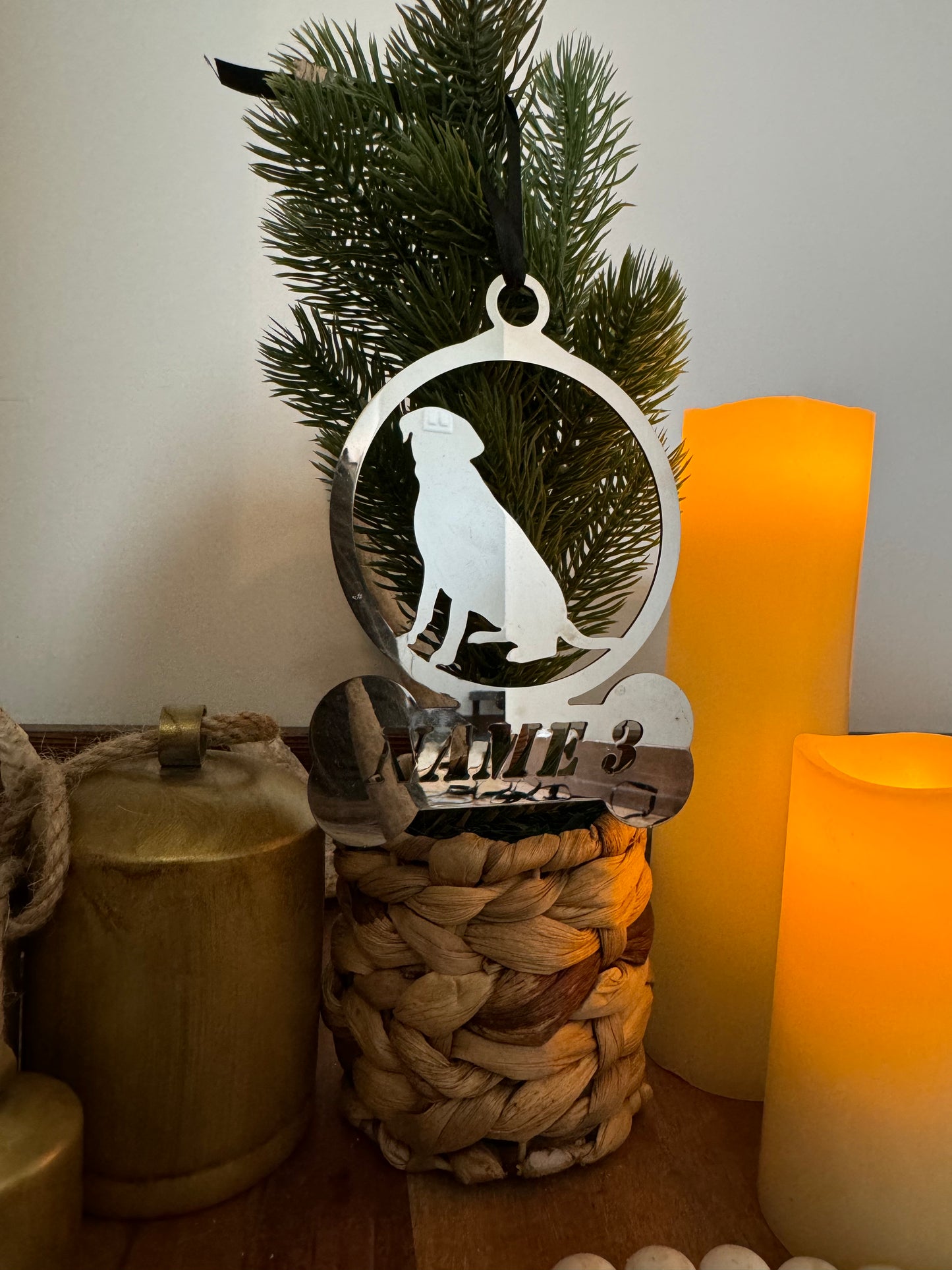 Christmas Tree Ornament- Dog #3