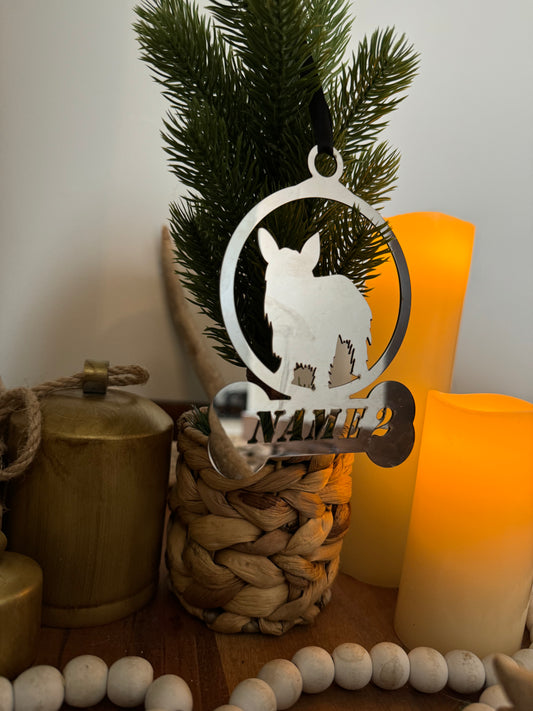 Christmas Tree Ornament- Dog #2